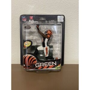 McFarlane NFL 33 AJ Green Cincinnati Bengals Figure Black New SportsPicks Debut